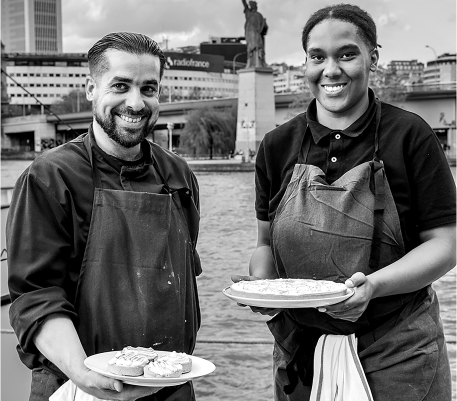 deux anciens détenus reconverti en professionnels de la restauration