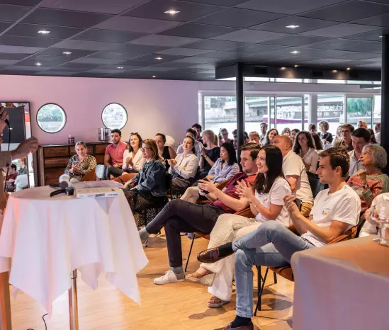 un séminaire d'entreprise à Paris